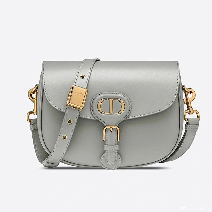 Cheap Box Grey Medium Bag Calfskin Bobby Dior 0724 Luxury